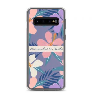 Leve ao Mar - Samsung Galaxy s10 mobile case - Floral.
