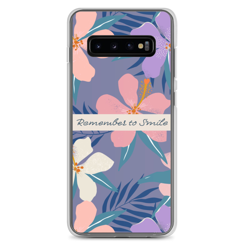 Leve ao Mar - Samsung Galaxy s10 mobile case - Floral.
