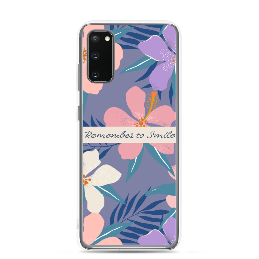 Leve ao Mar - Samsung Galaxy s20 mobile case - Floral.