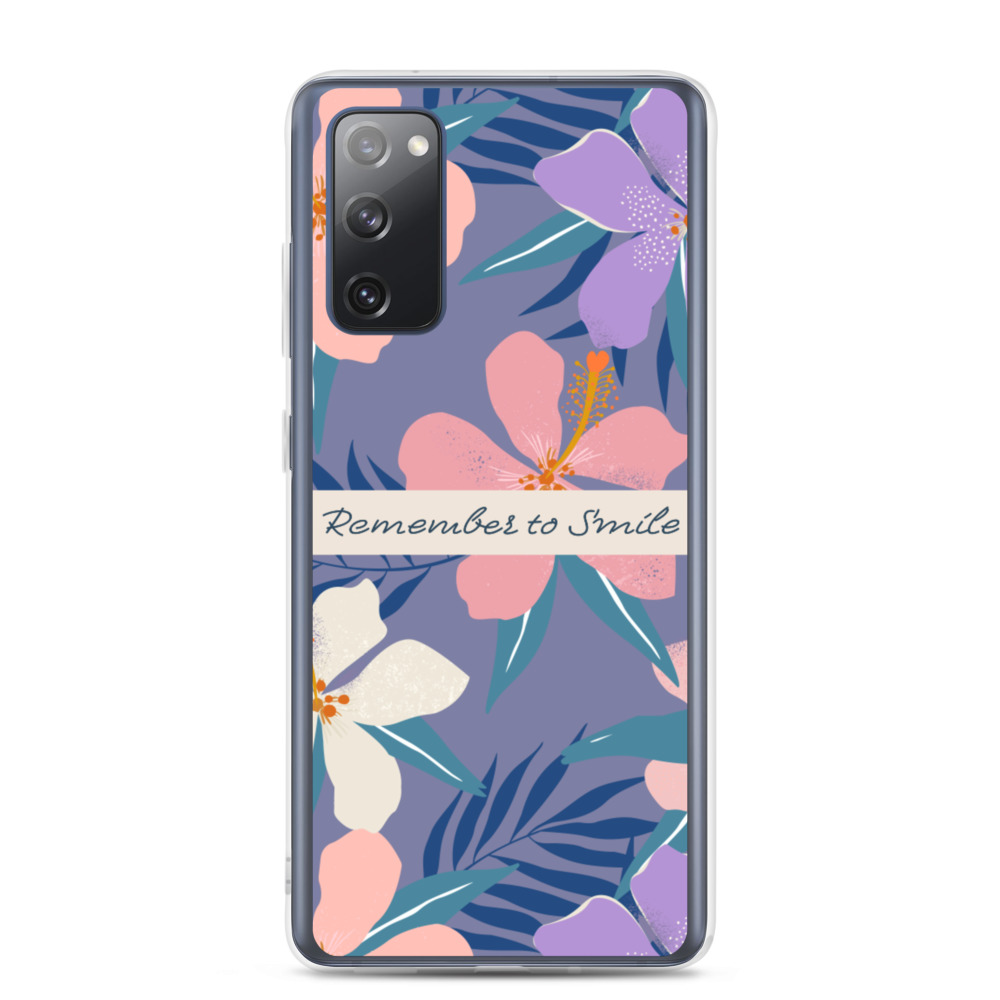 Leve ao Mar - Samsung Galaxy s20 fe mobile case - Floral.