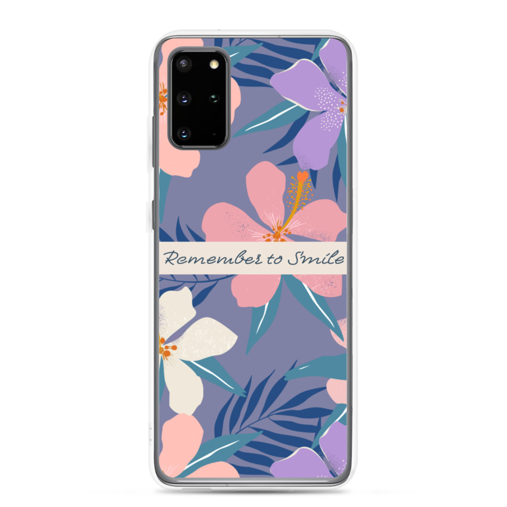 Leve ao Mar - Samsung Galaxy s20 Plus mobile case - Floral.