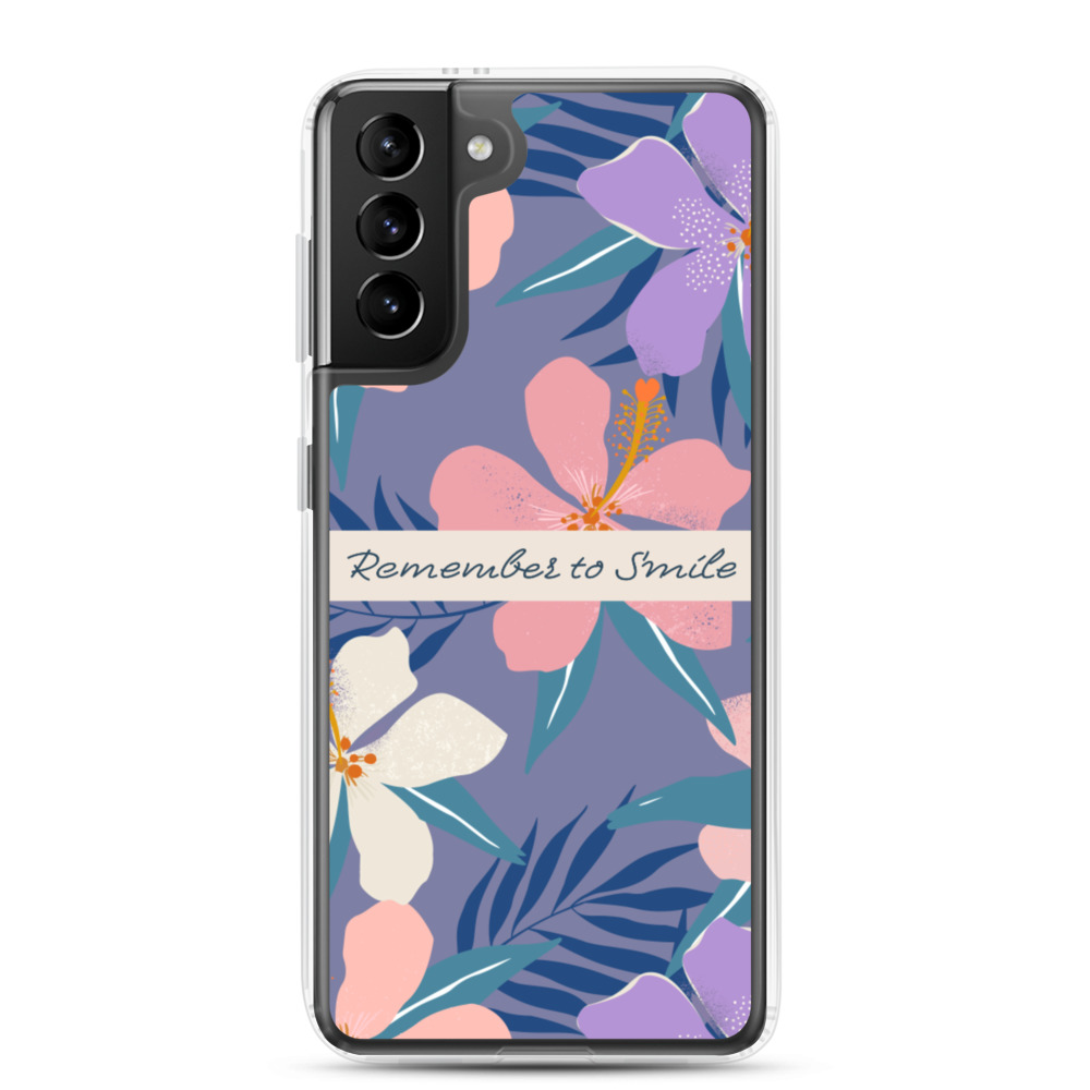 Leve ao Mar - Samsung Galaxy s21 plus mobile case - Floral.