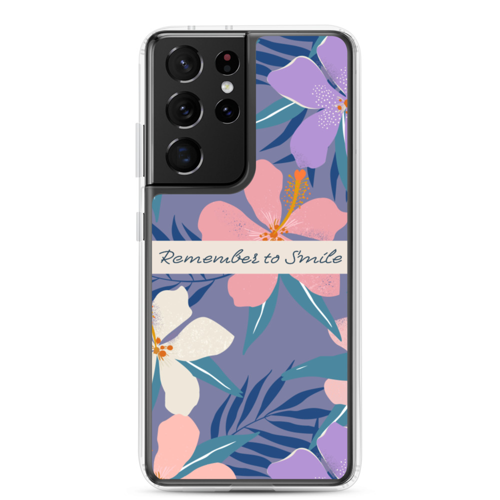 Leve ao Mar - Samsung Galaxy s21 Ultra mobile case - Floral.