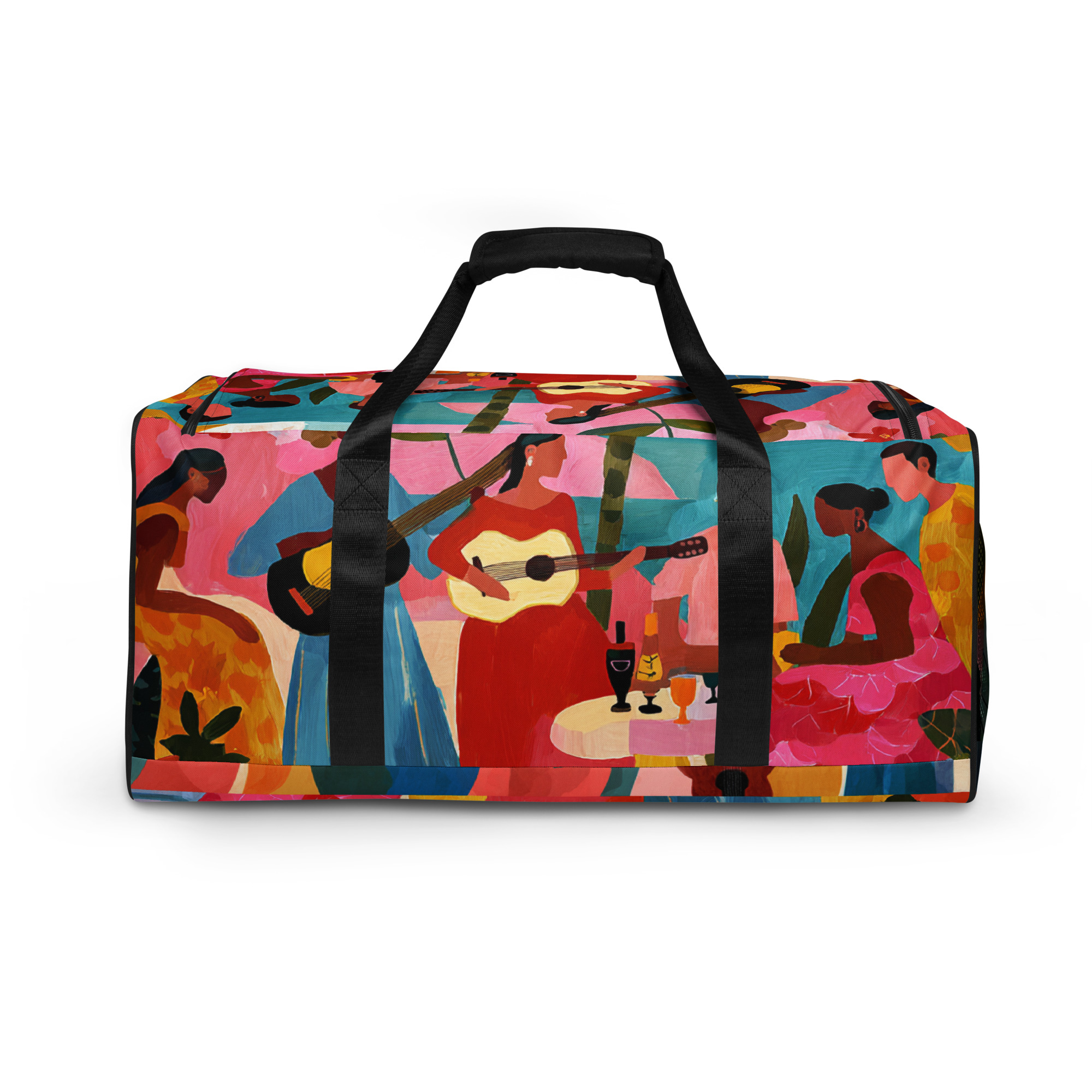 Bossa Nova Duffle Bag – Brazilian Artistic Travel Bag - Image 4