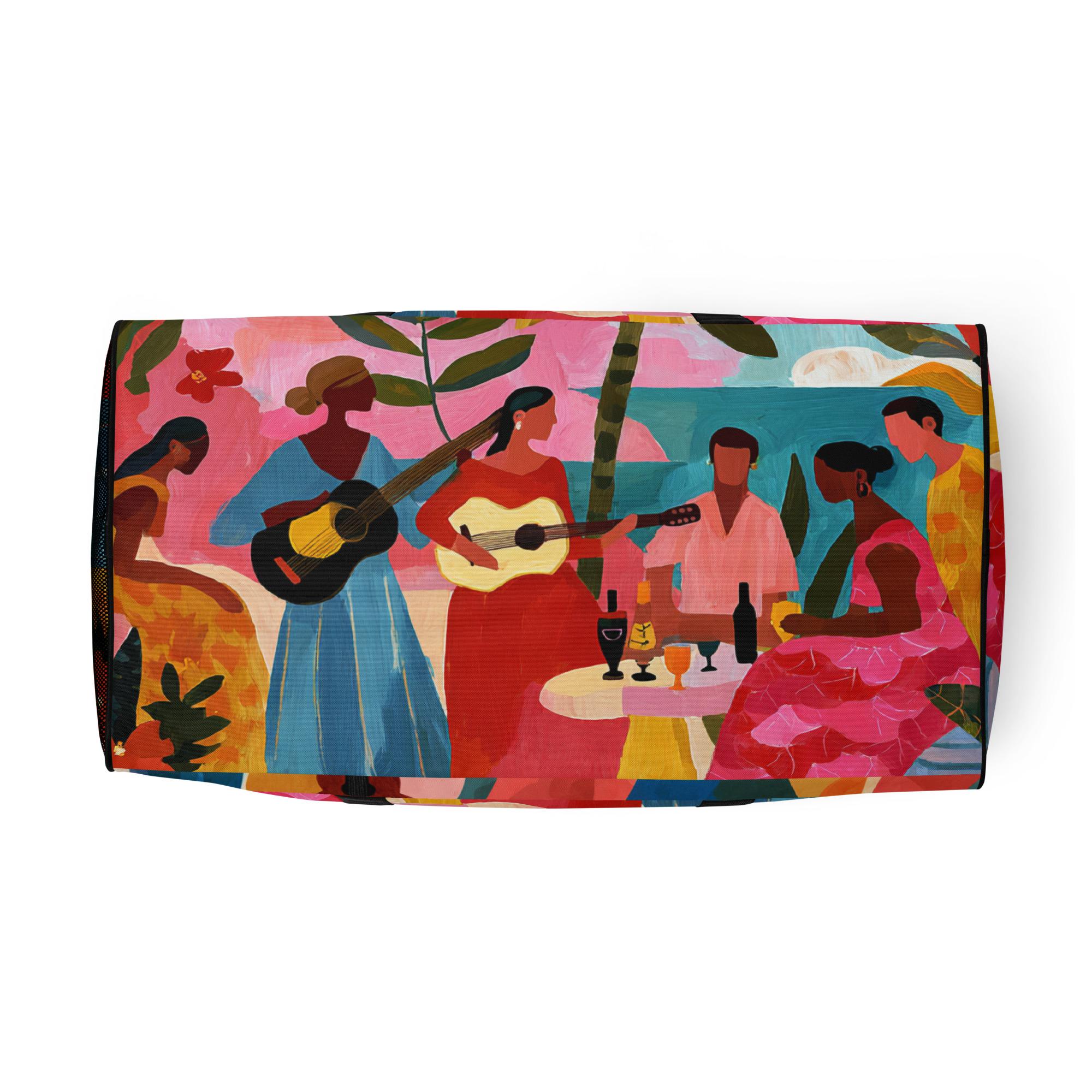 Bossa Nova Duffle Bag – Brazilian Artistic Travel Bag - Image 5