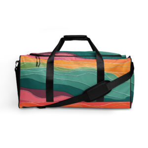 tropical duffle bag