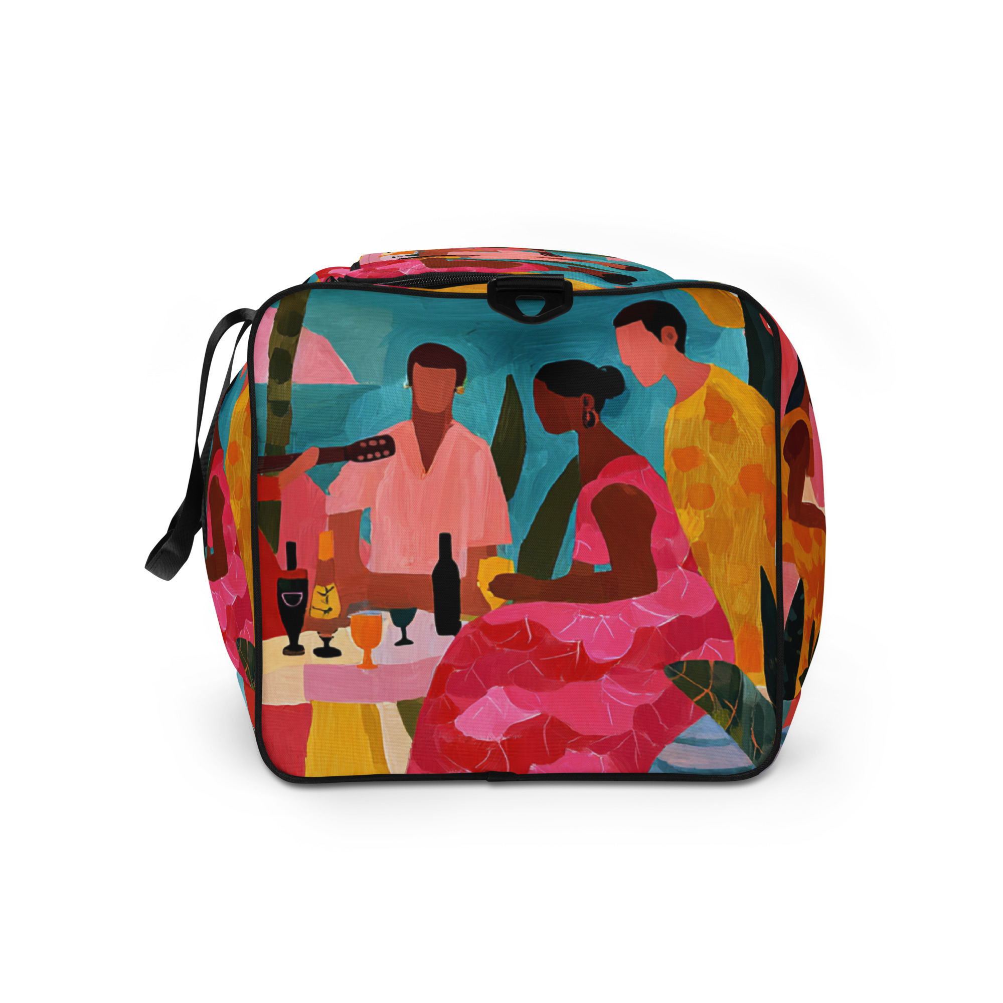 Bossa Nova Duffle Bag – Brazilian Artistic Travel Bag - Image 7