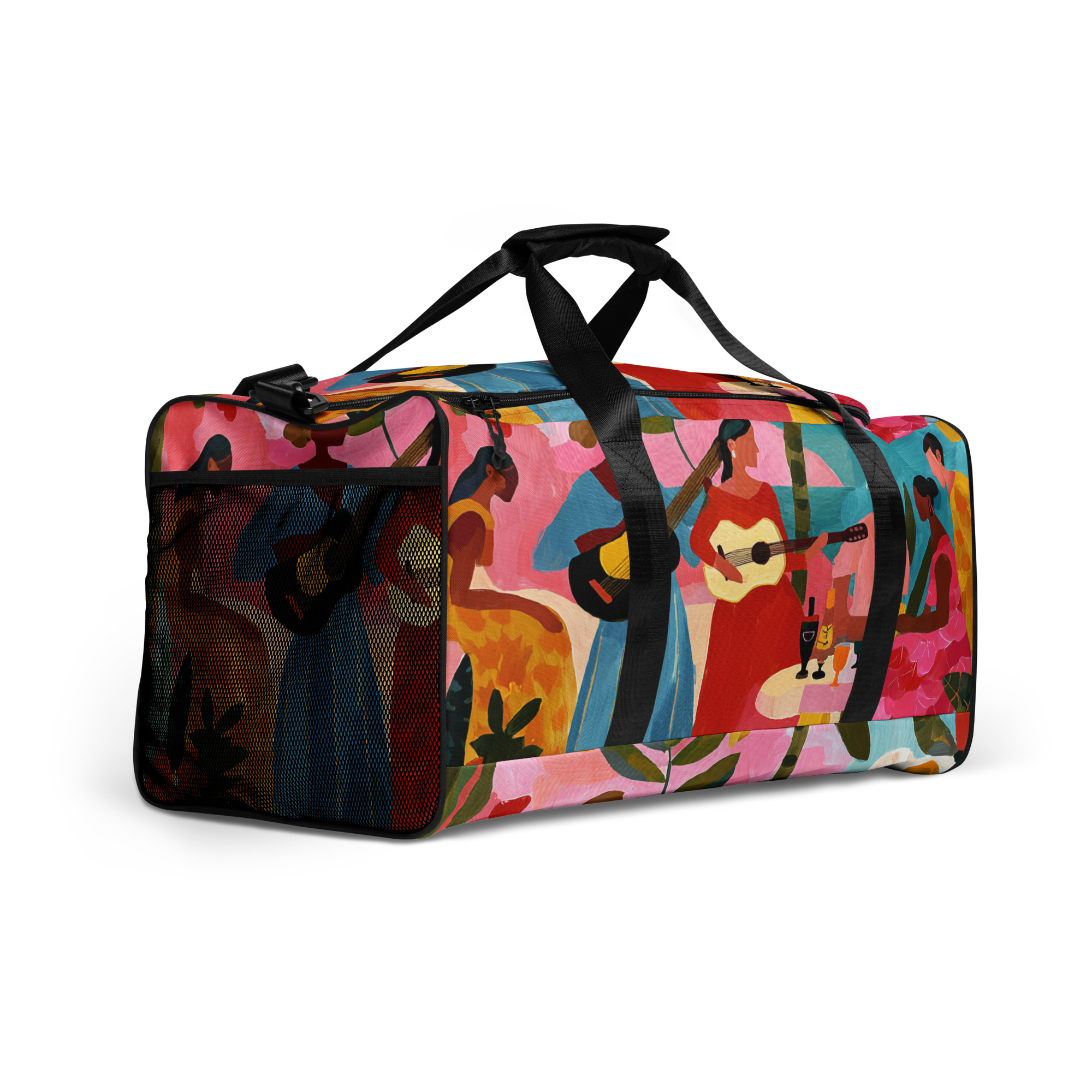 Bossa Nova Duffle Bag – Brazilian Artistic Travel Bag - Image 2