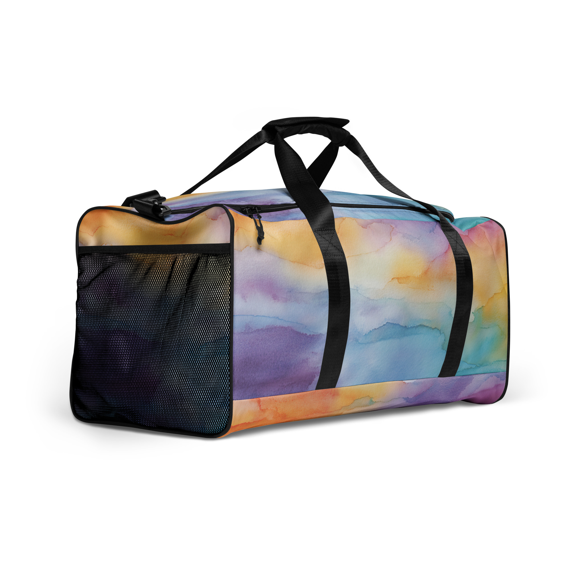 Brisa duffle bag with soft pastel colors inspired by Rio de Janeiro breeze, lightweight and fluid design
