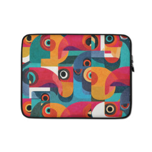 tropical laptop sleeve Brazilian design colorful protective case