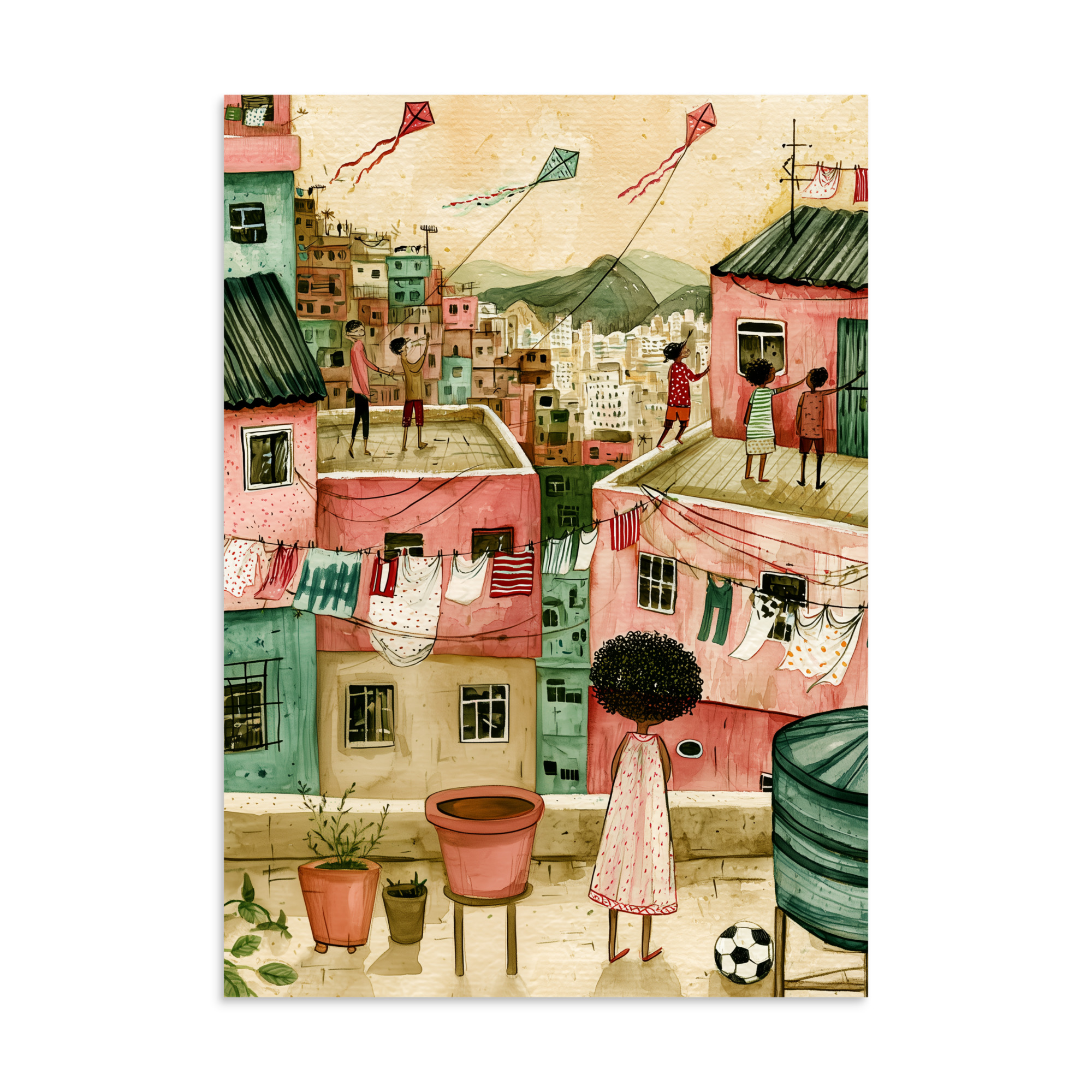 Poster Rio – Vidigal | Rio de Janeiro Wall Art - Image 3