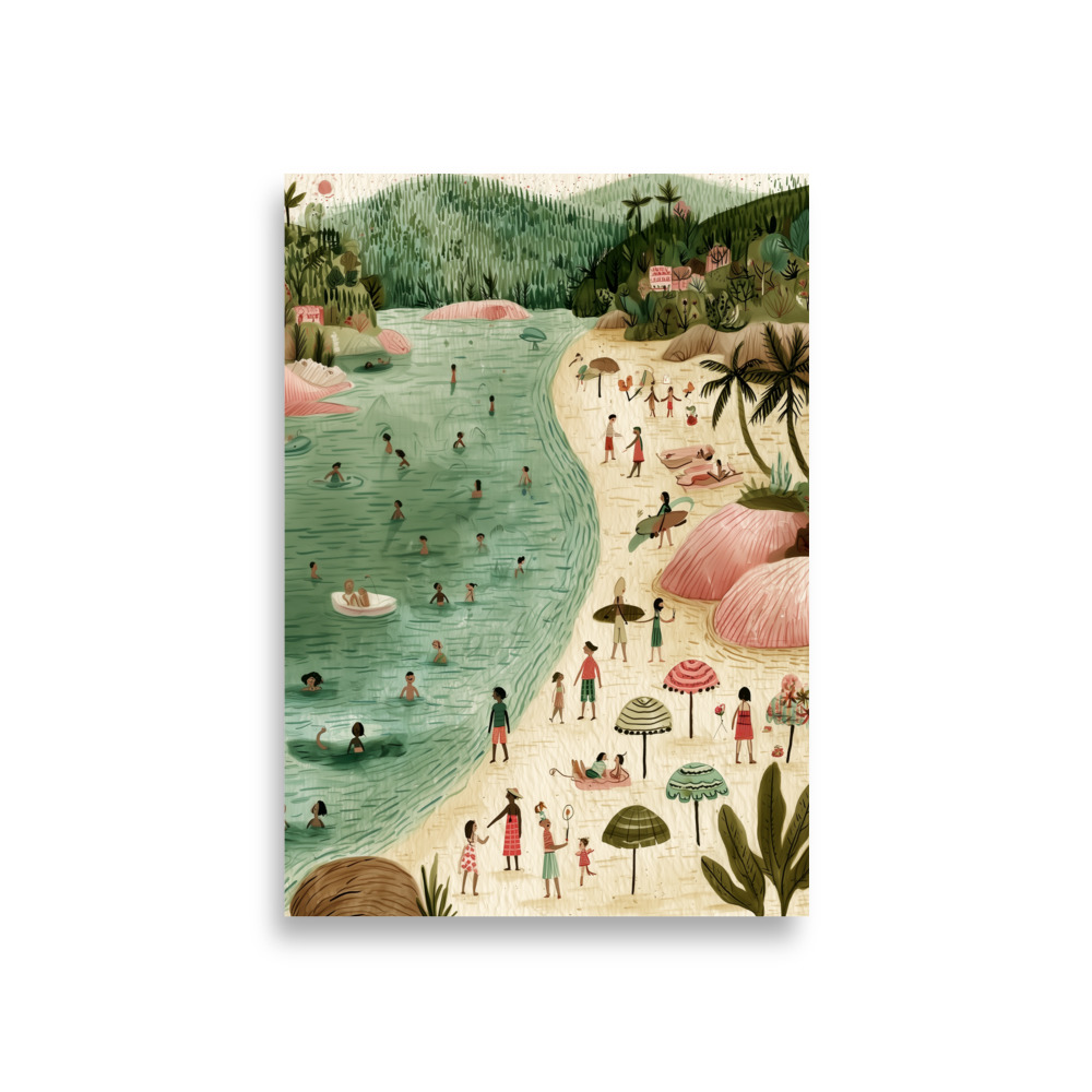 Ilha Grande Beach Poster