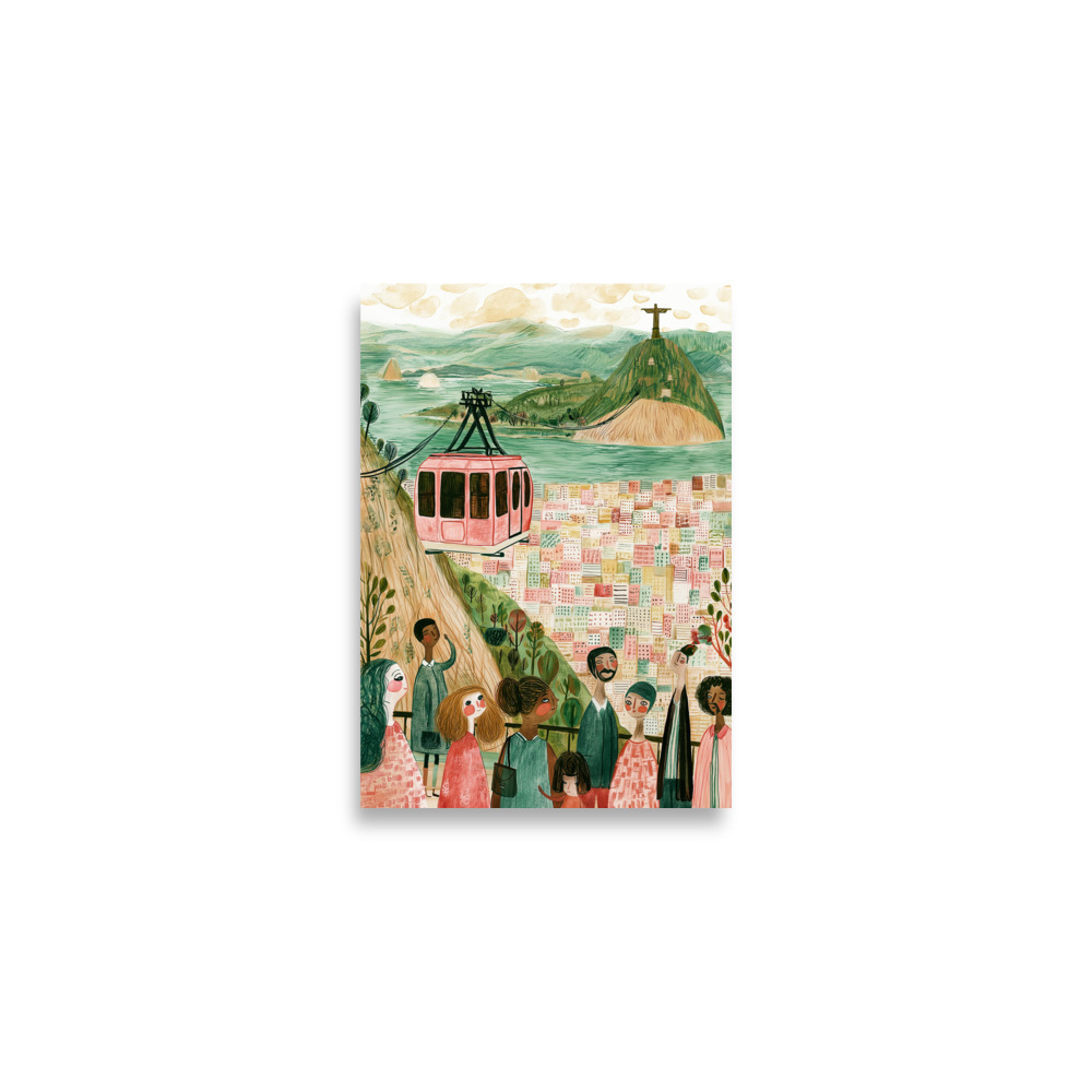 Poster Rio – Sugarloaf & Christ the Redeemer - Image 2